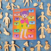 Parts of Body Pin board